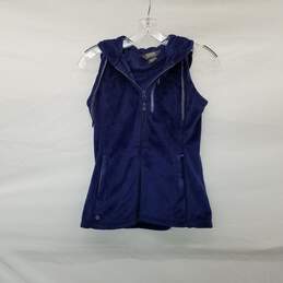 Outdoor Research Purple Hooded Full Zip Sleeveless Vest WM Size XS