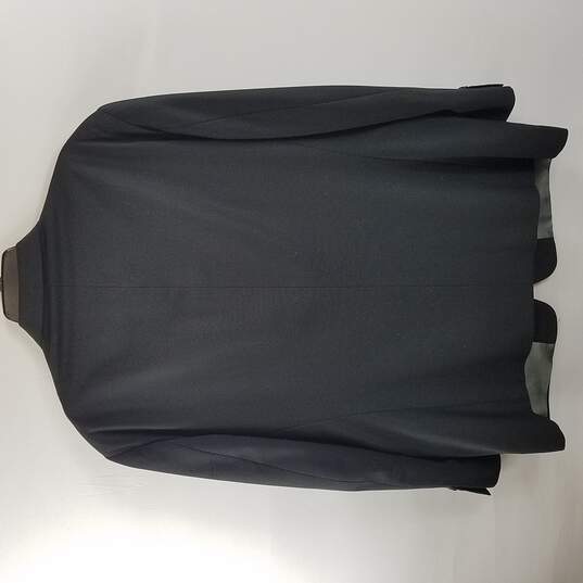 Givenchy Men Black Wool Suit Coat 46 XL image number 2