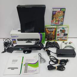 Microsoft Xbox 360 S Console Gaming Bundle With Kinect