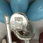 Designer Silpada 925 Sterling Silver Multicolor Half Circle Hoop Earrings image number 1