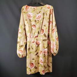 W.A.Y.F Women's Floral Wrap Dress SZ XL NWT alternative image
