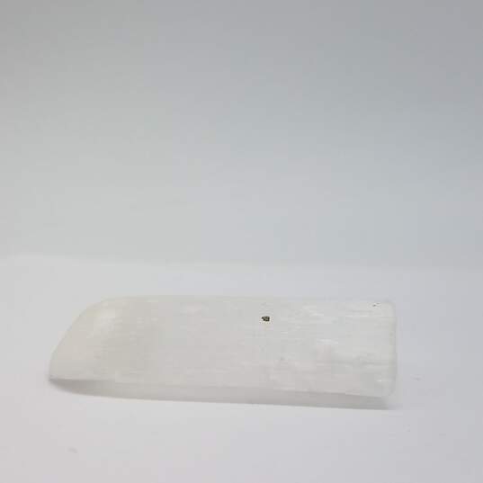 Selenite Crystal Wand Damaged 74.3g image number 4