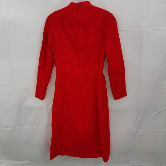 Woman's Red Sweater Dress image number 2