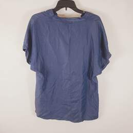 Alex & Parker Blue Medical Scrubs Shirt L NWT alternative image