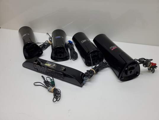 5 Pc Set Sony Untested P/R* SS-TSB 111 Surround Sound Speakers image number 3