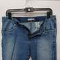 Women's 515 Blue Denim Capri Pants Size 8 image number 3