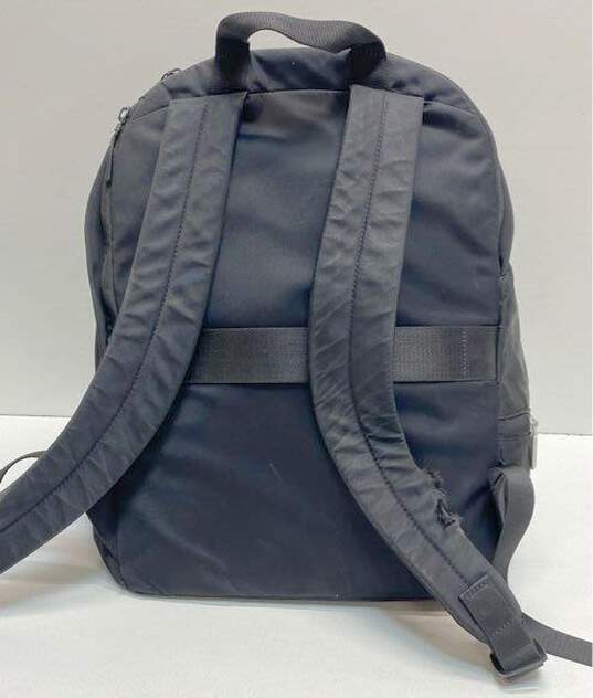 Lululemon Black Nylon Backpack Bag image number 2