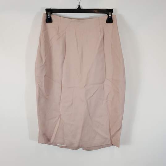 Reiss Pale Pink Pencil Skirt Sz 4 image number 1