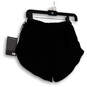 NWT Womens Black Elastic Waist Stretch Pull-On Activewear Shorts Size S image number 2
