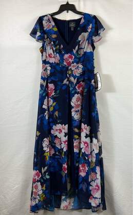 Adriana Papell Blue Casual Dress - Size 8
