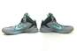 Nike 2014 Hyperdunk Magnet Grey Turquoise Men's Shoe Size 12 image number 6