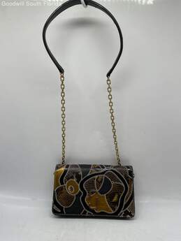 Marc Jacobs Womens Black Brown Gold Crossbody Bag