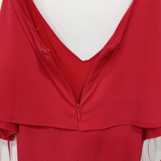Michael Kors Gold Chain Shoulder Strap Maxi Dress Women's Size L image number 3