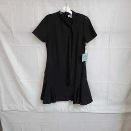 CeCe Black Short Sleeved Dress WM Size 0 NWT