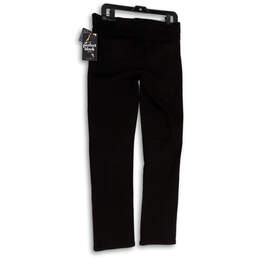 NWT Womens Black Dark Wash Pockets Denim Straight Leg Jeans Size 6/28