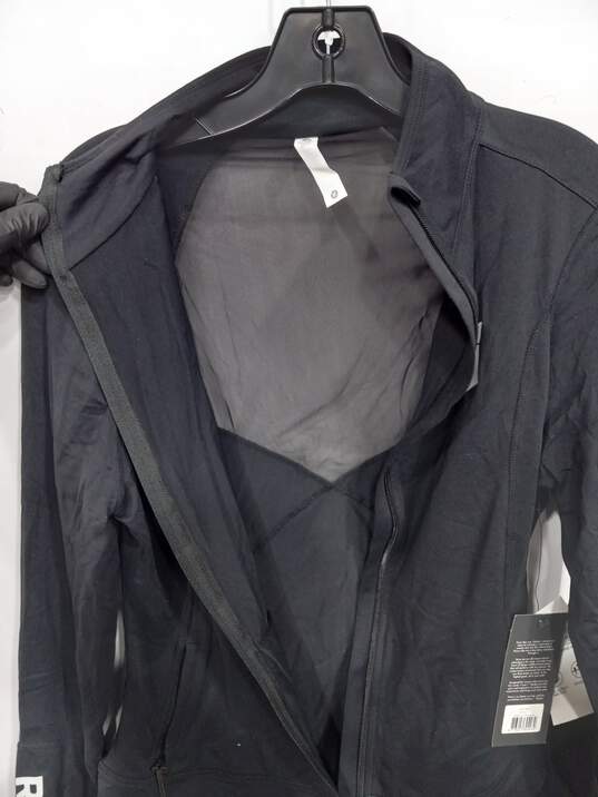 Glyder Reign Women's Forma 102 Black Activewear Full Zip Jacket Size M NWT image number 3