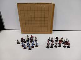 Pewter Chessman Set Crusaders vs. Saracens Chess Pieces