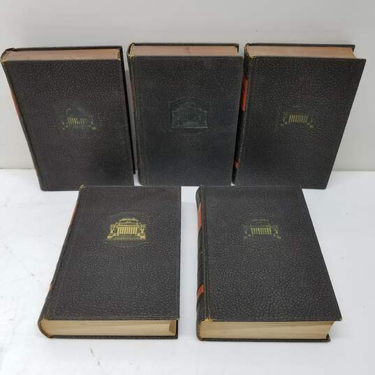 Antique 1936 The University Library 5 Books Lot A image number 2