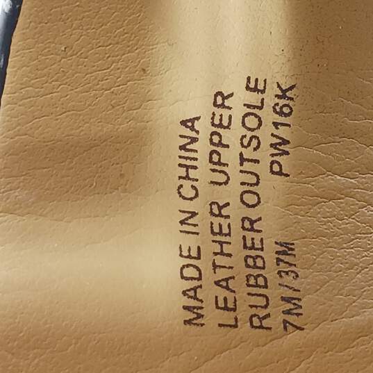 Michael Kors Women's PW16K Black Leather Heels 7M image number 5