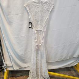 Guess Long Sleeveless Pure White Creta Dress Women's Size M NWT alternative image