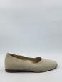 Vtg Giorgio Armani L.Taupe Ballet Loafers W 6.5 COA image number 1