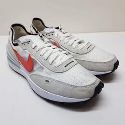 Nike Waffle One White Picante Red Men's Sneaker Size 10.5