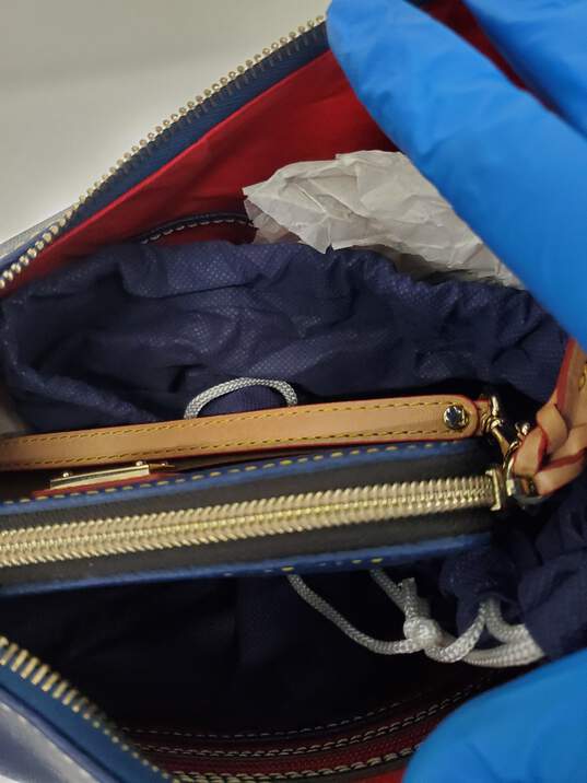 Dooney & Bourke Saffiano Hobo Shoulder Bag+String Bag+clutch bag image number 3
