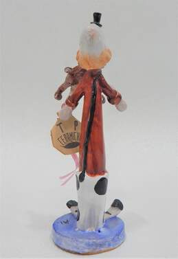 Vintage Signed T.P. Ceramiche Italy Clown Figurine Sculpture alternative image