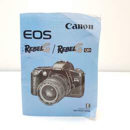 Canon EOS Rebel G 35mm SLR Camera with Lens alternative image