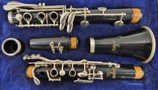 Selmer Model CL300 and Vito Model 7212 B Flat Clarinets w/ Cases and Accessories (Set of 2) image number 2