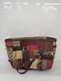 Coach Legacy Limited Edition Holiday Patchwork Leather Tote Bag Used image number 2
