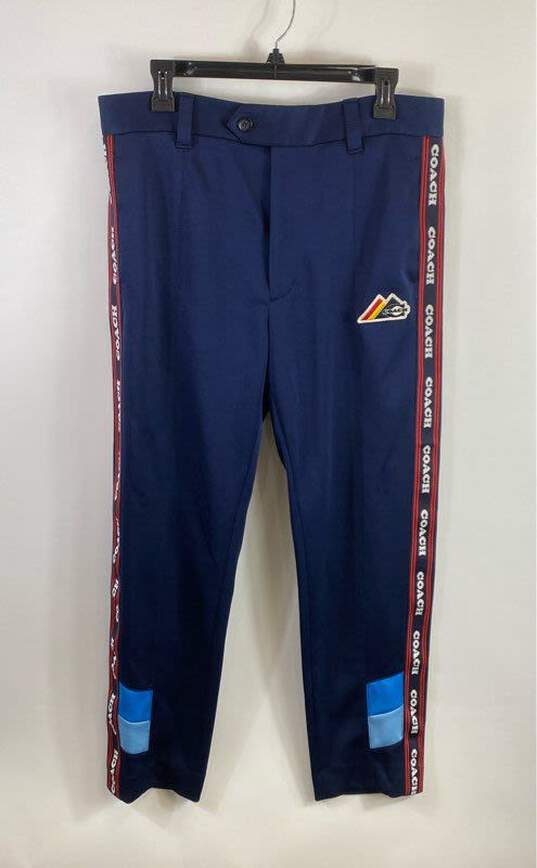 Coach Blue Pants - Size Medium image number 1