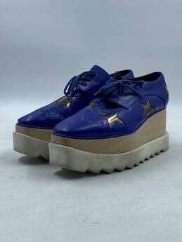 Authentic Stella McCartney Platform Blue Shoes W 6.5 alternative image