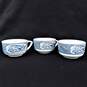 Vintage Currier & Ives Royal China Blue Teacup Lot image number 2