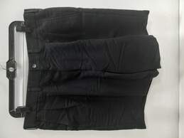 Men's Black Pleated Golf Shorts Size 36