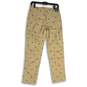 NWT J. Crew Womens Khaki Red Printed High Rise Girlfriend Chino Pants Size 0 image number 2