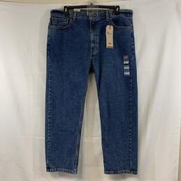 Men's Medium Wash Levi's 505 Regular Fit Jeans, Sz. 40x29