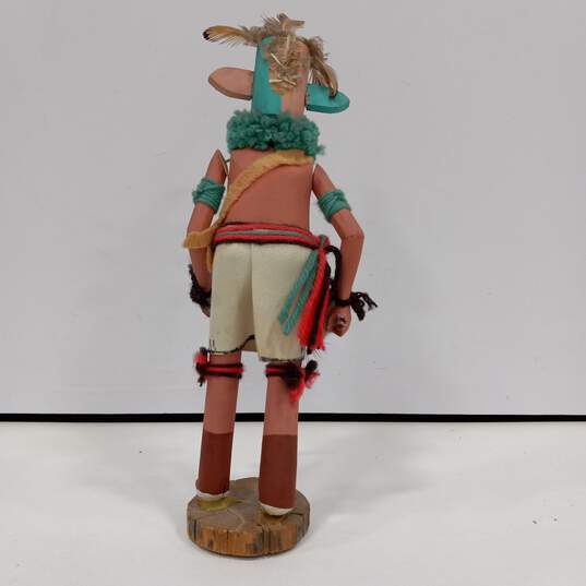 Wooden Kachina Doll Cone Nose image number 3
