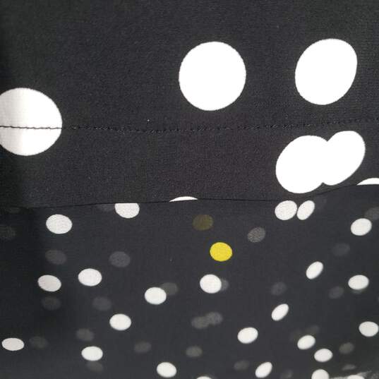 Womens Polka Dot Sleeveless Round Neck Pullover Tank Top Size PS image number 4