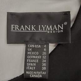 Frank Lyman Women Multicolor Sheath Dress Sz 4