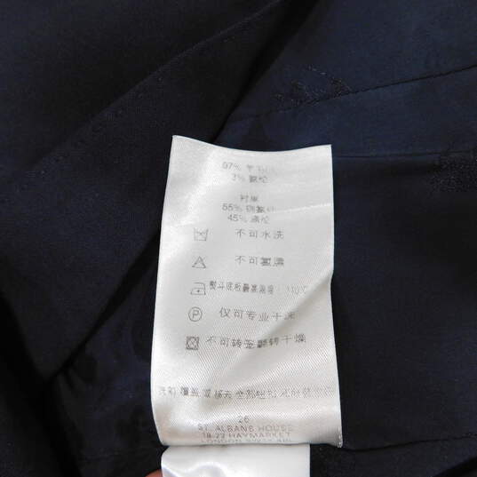 Women's Burberry London Black Short Sleeve Summer Blazer Size 6 image number 6