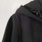 Womens Long Sleeve Zipper Pockets Hooded Full-Zip Parka Jacket Size Large image number 3