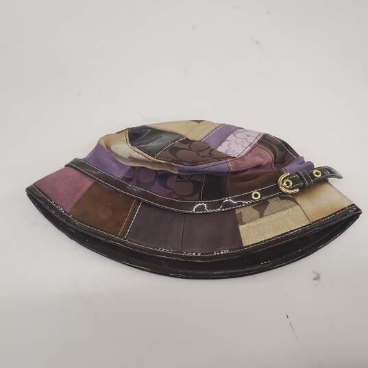 Coach Patchwork Bucket Hat Size Small image number 1