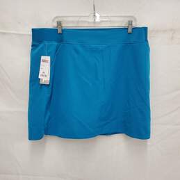 NWT 32 Degrees Cool WM's Blue Turquoise Turkish Style Skirt Size XL