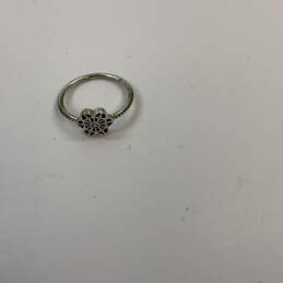 Designer Pandora Silver-Tone Sterling Silver Floral Daisy Lace Band Ring alternative image