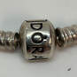 Designer Pandora 925 ALE Sterling Silver Barrel Snake Chain Charm Bracelet image number 4