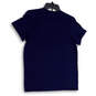 NWT Womens HL8500 Blue Graphic Short Sleeve Crew Neck Pullover T-Shirt Sz S image number 2