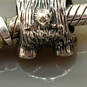 Designer Pandora S925 ALE Sterling Silver Chain Teddy Bear Charm Bracelet image number 4