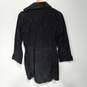 Colleen Lopez My Favorite Things Black Suede Leather Coat Size Medium image number 2