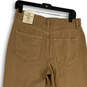 NWT Womens Brown Denim Pockets High Waist Fashion Fit Jogger Jeans Size 10 image number 4